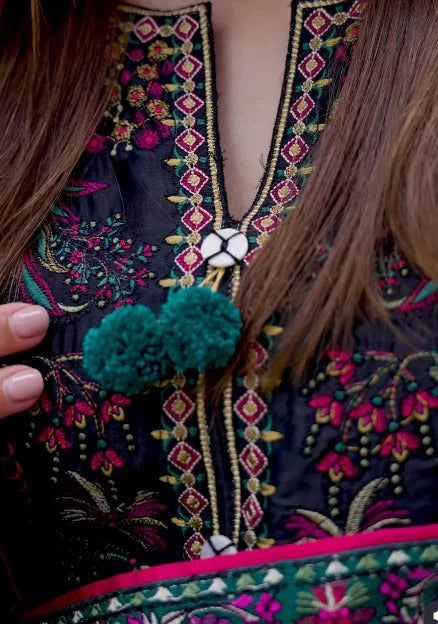 AYVA Khaas – Embroidered Lawn 3PC Unstitched