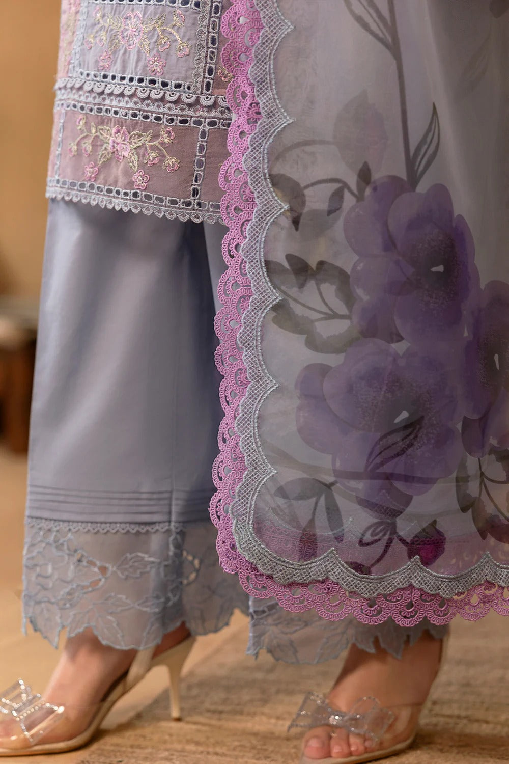 AYVA Khaas – Embroidered Lawn 3PC Unstitched