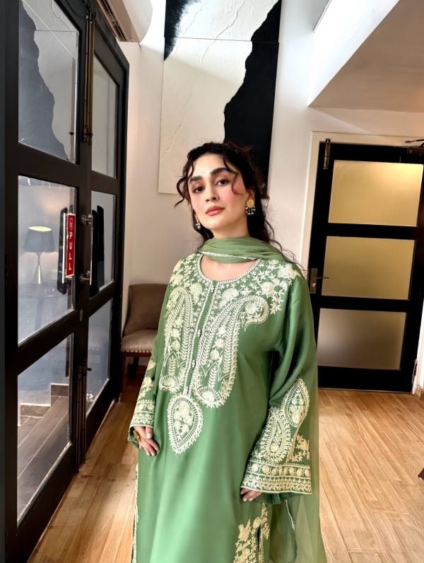 Olive Opulence - AyvaAN-3PL-3008-S