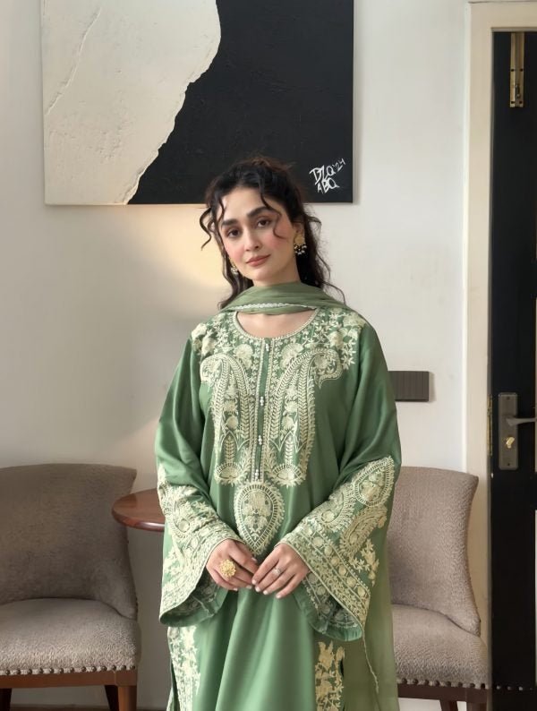 Olive Opulence - AyvaAN-3PL-3008-S