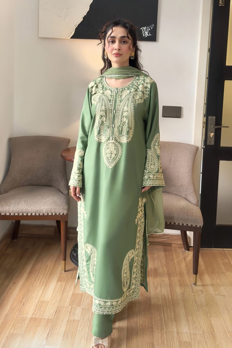 Olive Opulence - AyvaAN-3PL-3008-S
