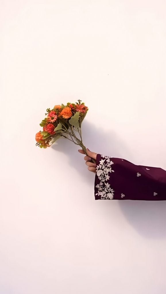 Plum Elegance - AyvaAN-3PL-3010-S