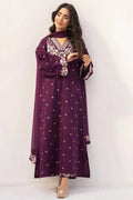 Plum Elegance - AyvaAN-3PL-3010-S